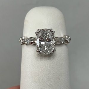 Antique diamond engagement ring